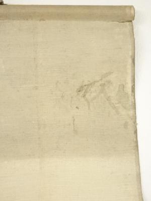 道具 ] - 道具 甲子（1924年） 近藤藍濤筆 立雛 三幅対 肉筆絹本掛軸